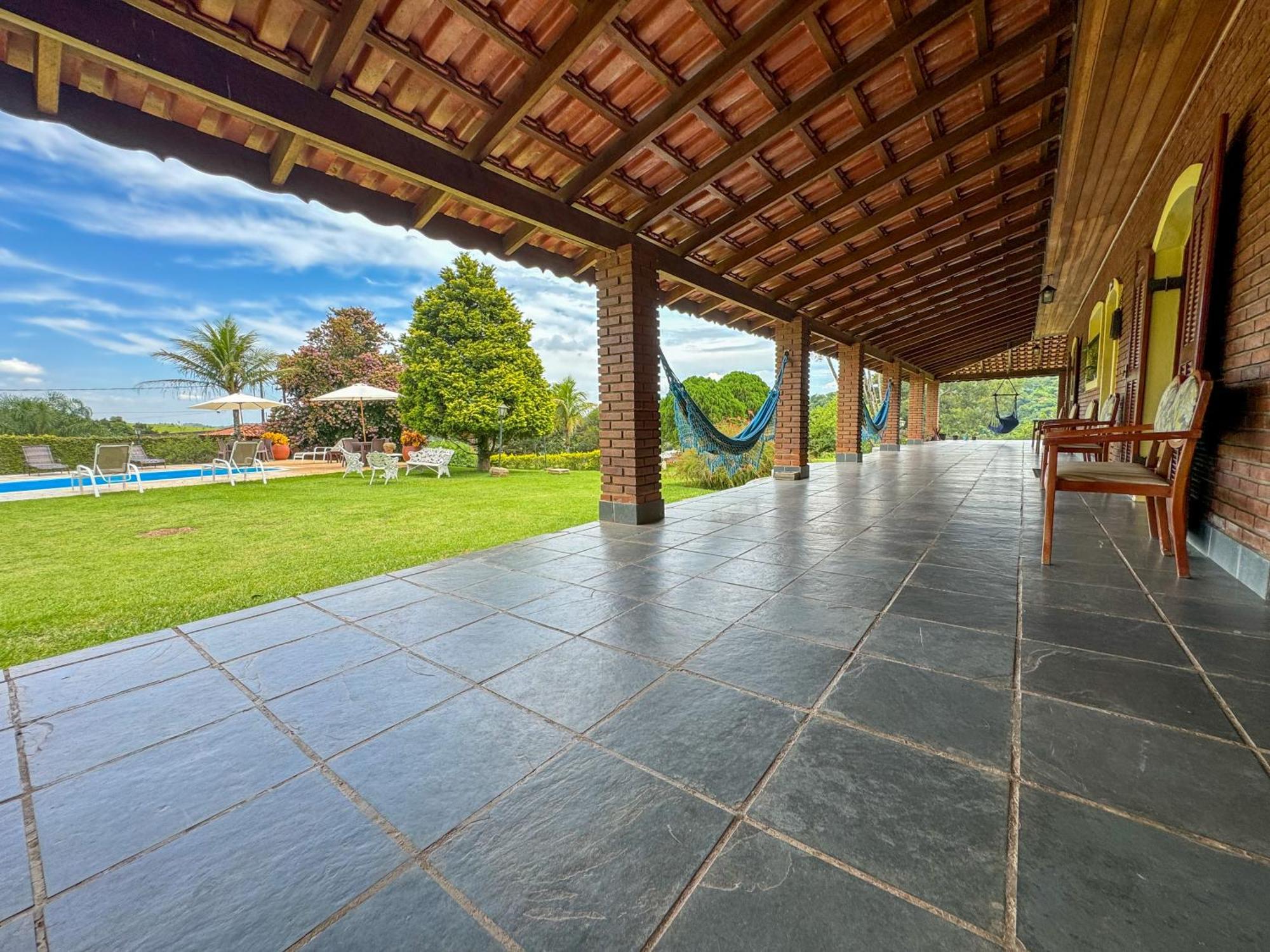 Pousada Espaço do Sol conforto e contato com a natureza Aracariguama Exterior foto